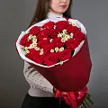Букет «Грациозная ромашка»